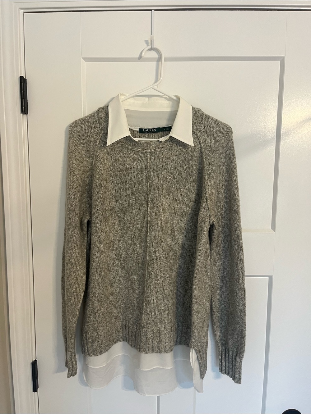 Lauren Ralph Lauren Faux Layered 2-in-1 Sweater